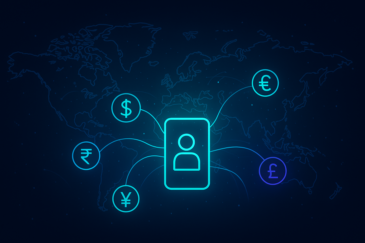 Illustration of global collaboration